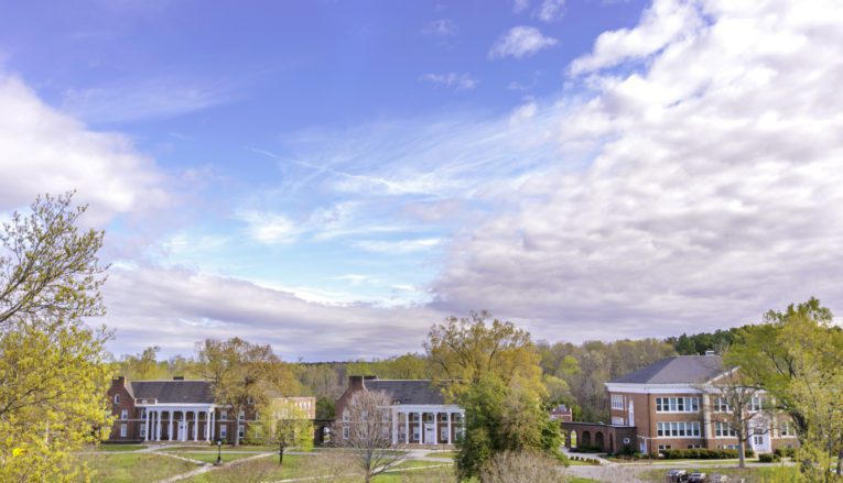 Outdoor view of campus