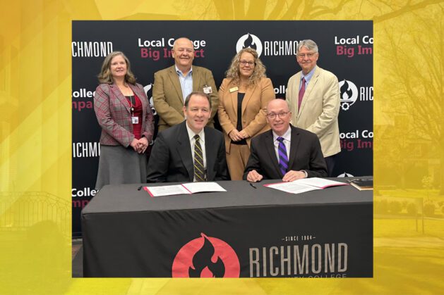 Pfeiffer and Richmond Community College Sign Agreement